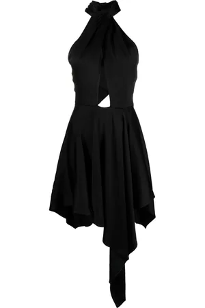 Stella McCartney Asymmetric halterneck dress