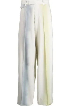 Paul Smith Mid-rise wide-leg wool trousers
