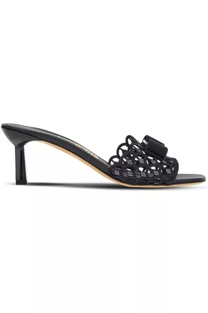 Salvatore Ferragamo Women High heels with bow - Vara bow detail 55mm sandals