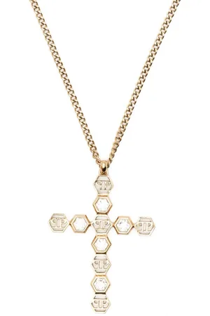 Philipp Plein Hexagon Lux necklace