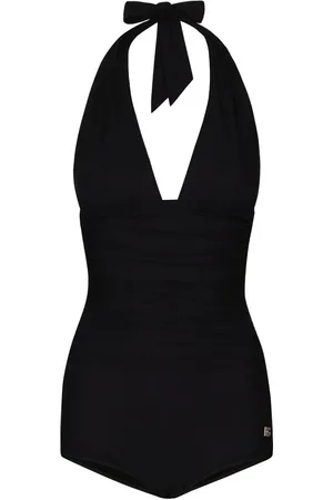 Dolce & Gabbana Halterneck ruched swimsuit