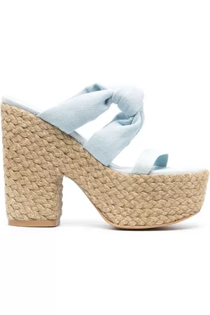 Stuart Weitzman Women Platform Sandals - Playa Sohigh 145mm Knot sandals
