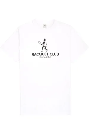 Sporty & Rich Racquet Club motif-print T-Shirt