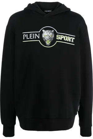 Philipp Plein Chrome Scratch cotton hoodie