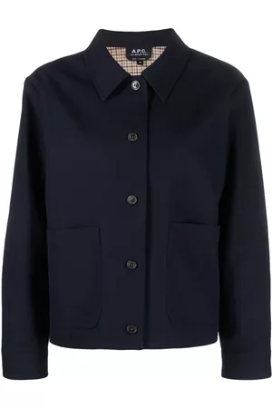 A.P.C. Women Varsity Jackets & Overshirts - Button-up cotton jacket
