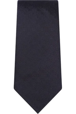 Dolce & Gabbana Logo-jacquard silk tie