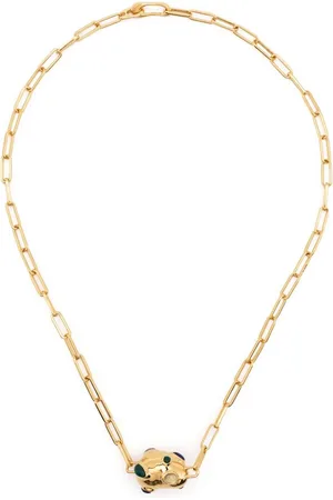 Missoma Molten gemstone pendant choker necklace