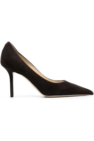 Jimmy Choo Love 85mm pointed leather pumps