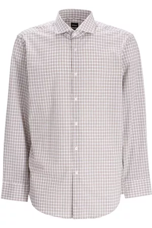 HUGO BOSS Men Check Shirts - Checked shirt