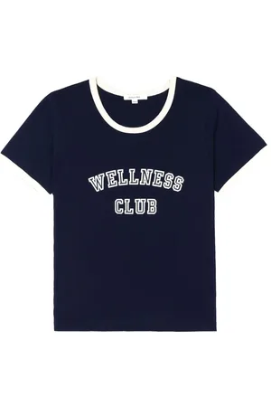 Sporty & Rich Wellness Club motif-print T-shirt