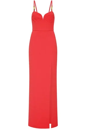 Rebecca Vallance Piero chain-link detail gown dress