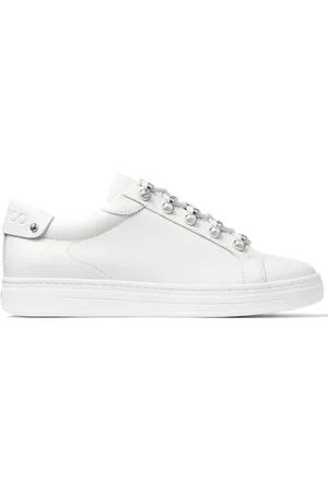 Jimmy Choo Antibes pearl-embellished sneakers