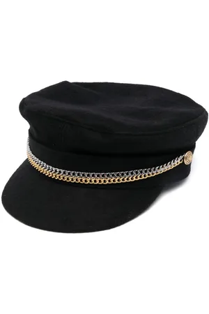 Zadig & Voltaire Chain-link detail wool cap