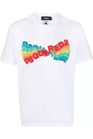Dsquared2 Men Short Sleeve - Logo-print short-sleeve T-shirt