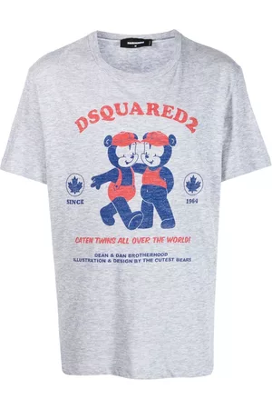 Dsquared2 Men Short Sleeve - Logo-print short-sleeve T-shirt