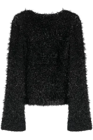 Victoria Beckham Faux-fur open-back jumper