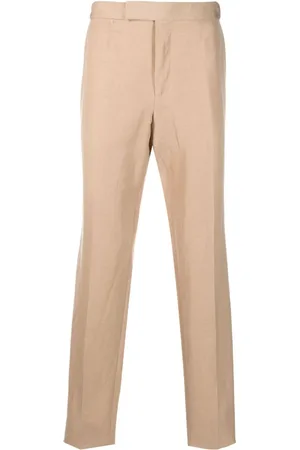 Ermenegildo Zegna Mid-rise straight-leg trousers