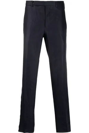 Ermenegildo Zegna Mid-rise straight-leg trousers