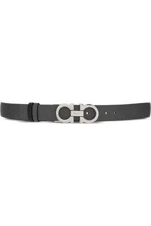 Salvatore Ferragamo Gancini-buckle leather belt