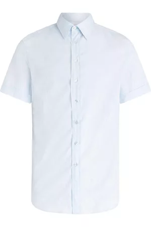 Etro Men Short Sleeve - Button-down poplin shirt