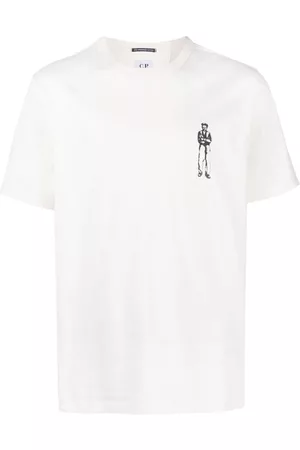 C.P. Company Men Short Sleeve - Logo-print cotton T-shirt