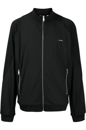 TEAM WANG design Logo-embroidered track jacket
