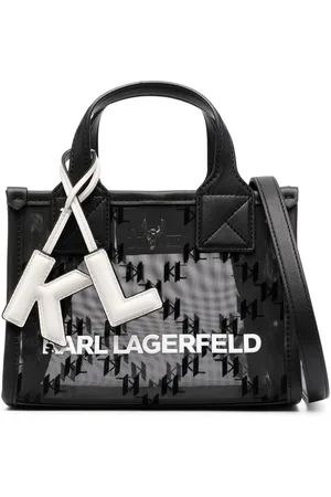 Karl Lagerfeld All-Over logo-print Trolley - Black