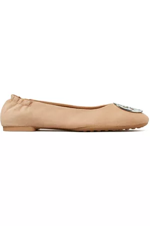 Tory Burch Women Ballerinas - Claire logo-plaque ballerina flats