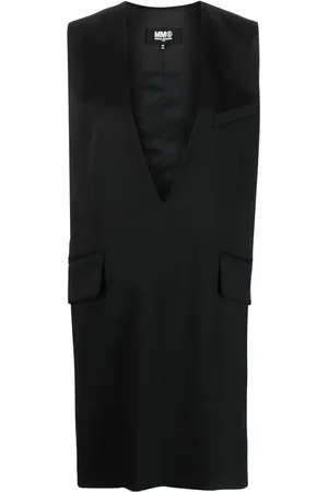 Maison Margiela V-neck sleeveless dress