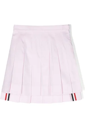 Thom Browne Pleated RWB skirt