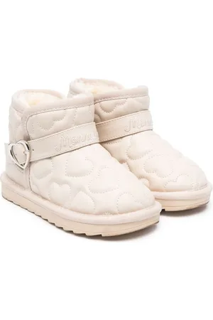 MONNALISA Heart-motif ankle boots