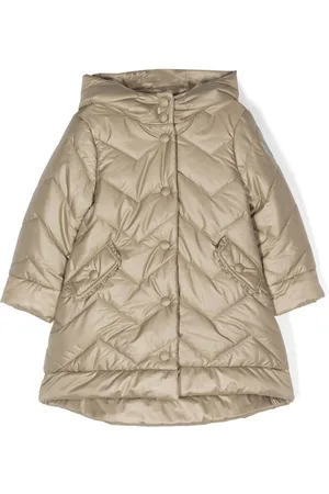 MONNALISA Long-sleeve quilted coat