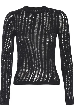 RTA Open-knit long-sleeved top