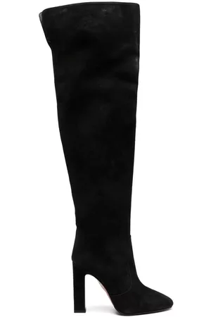 Aquazzura Women High Leg Boots - 130mm knee-high suede boots
