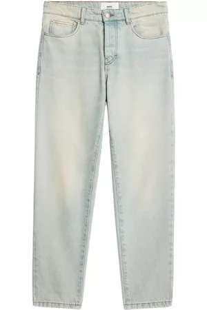 Ami Men Tapered Jeans - Alex Fit low-rise tapered-leg jeans