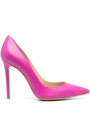 Gianvito Rossi Women Pointed Toe High Heels - Pointed 95mm leather pumps