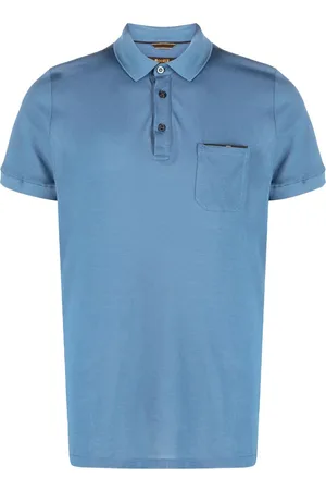 MOORER Peschici-JTP cotton polo shirt