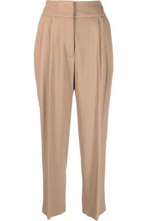 Fabiana Filippi Pleat-detail cropped trousers
