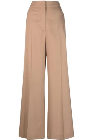 Fabiana Filippi Pressed-crease wide-leg trousers