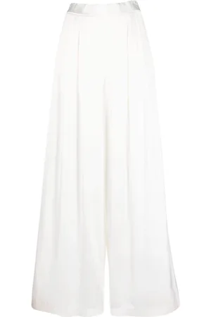Fabiana Filippi Pleated wide-leg trousers