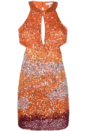 Patrizia Pepe Sequin-embellished tulle mini dress