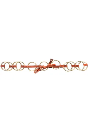 Paula Ring-bound design leather belt