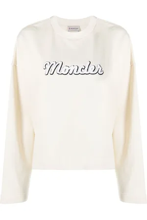 Moncler Logo-embroidered cotton sweatshirt