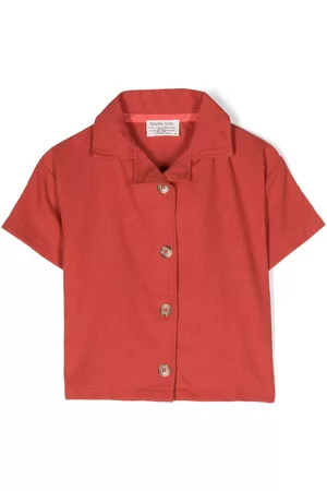 Studio Clay Short Sleeve - Red Air linen shirt