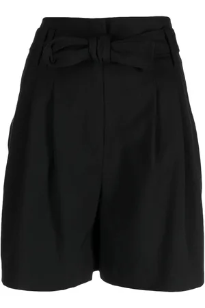 Sonia by Sonia Rykiel Belted high-waisted shorts