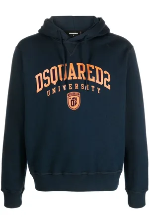 Dsquared2 University-print drawstring hoodie