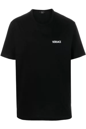 VERSACE Men Short Sleeve - Logo-print short-sleeve T-shirt