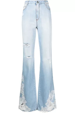 ERMANNO SCERVINO Women Bootcut & Flared Jeans - High-waist bootcut jeans