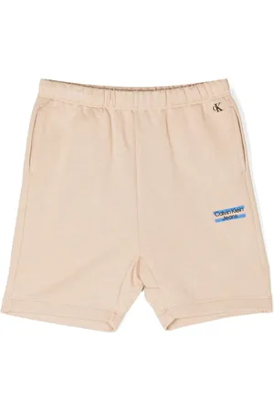 Calvin Klein Logo-print cotton shorts