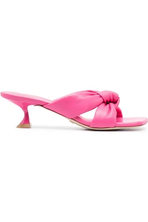 Stuart Weitzman Slip-on square-toe sandals